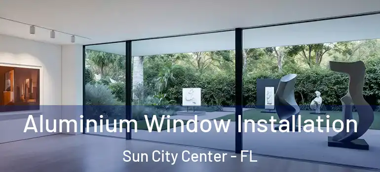  Aluminium Window Installation Sun City Center - FL