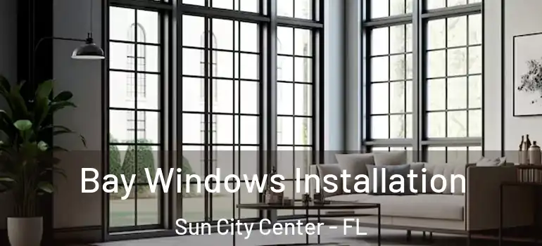  Bay Windows Installation Sun City Center - FL