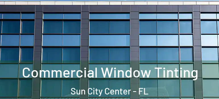  Commercial Window Tinting Sun City Center - FL