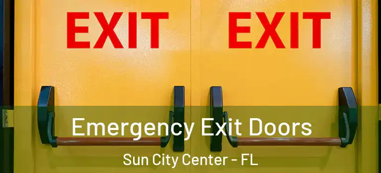  Emergency Exit Doors Sun City Center - FL