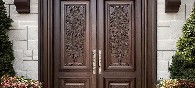Double Front Doors in Sun City Center, FL