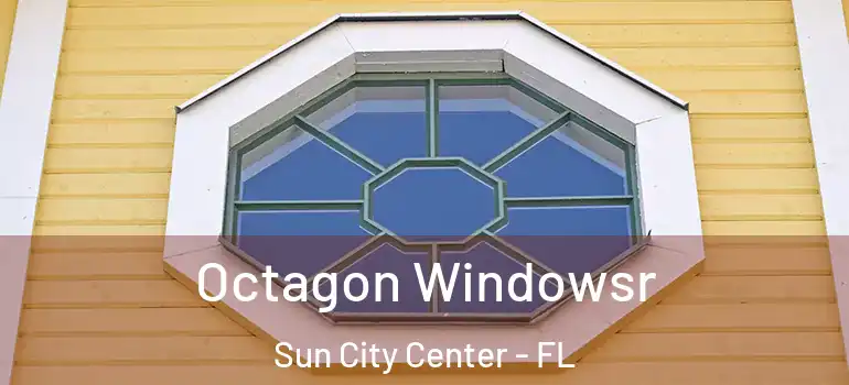  Octagon Windowsr Sun City Center - FL