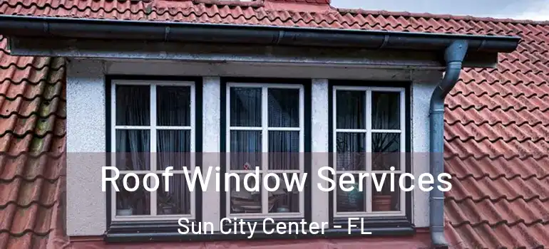  Roof Window Services Sun City Center - FL