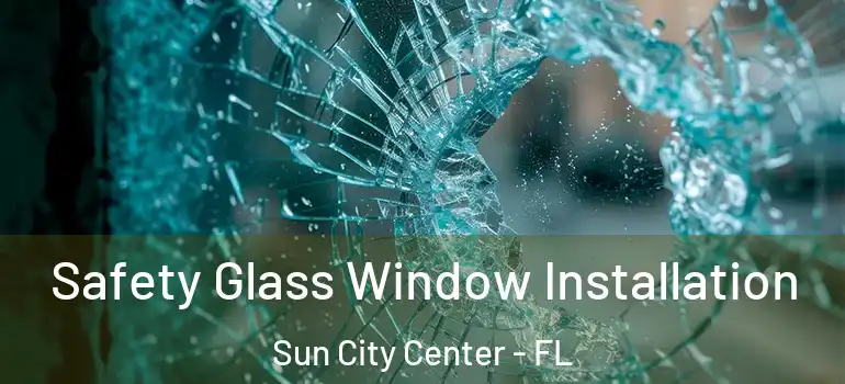  Safety Glass Window Installation Sun City Center - FL