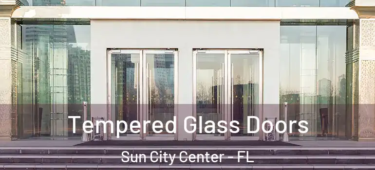  Tempered Glass Doors Sun City Center - FL