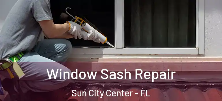 Window Sash Repair Sun City Center - FL